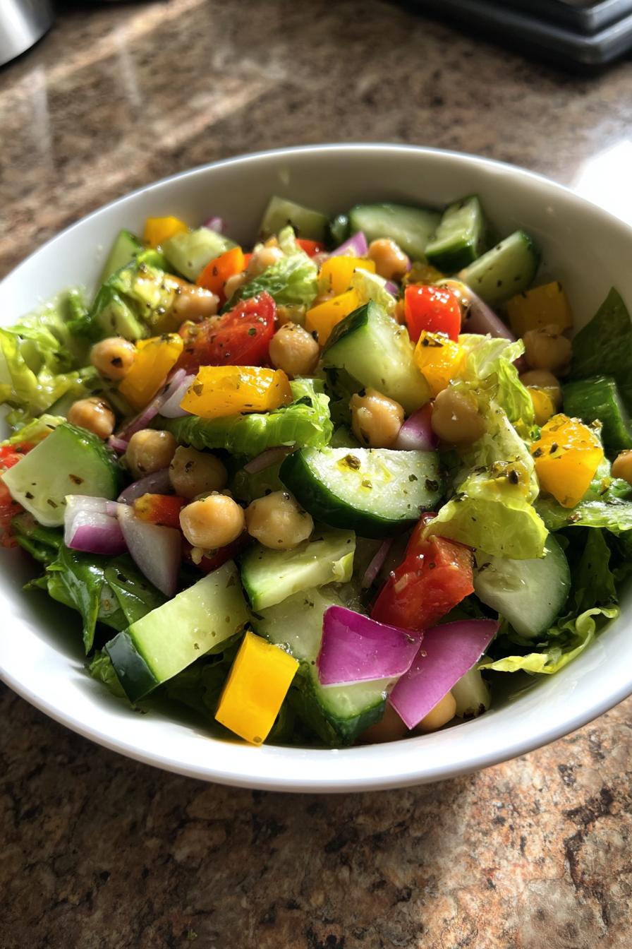 Dieser köstliche Salat: Genialer Bauch weg in 15 Minuten