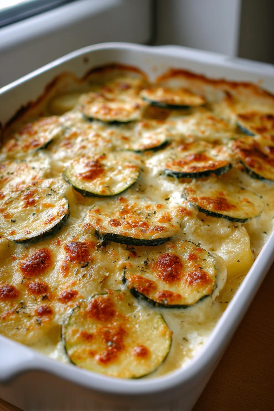 Einfacher Kartoffel-Zucchini-Auflauf: Oma’s geniales Rezept
