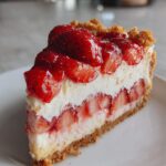 Einfaches Erdbeer-Frischkäse Torte Rezept