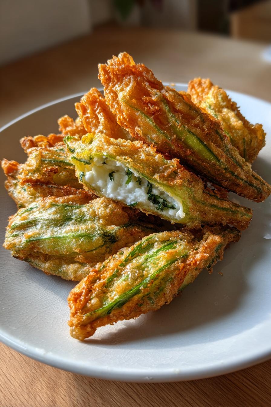 Frittierte ZUCCHINIBLÜTEN: 4 Geniale Tipps, Einfach Köstlich