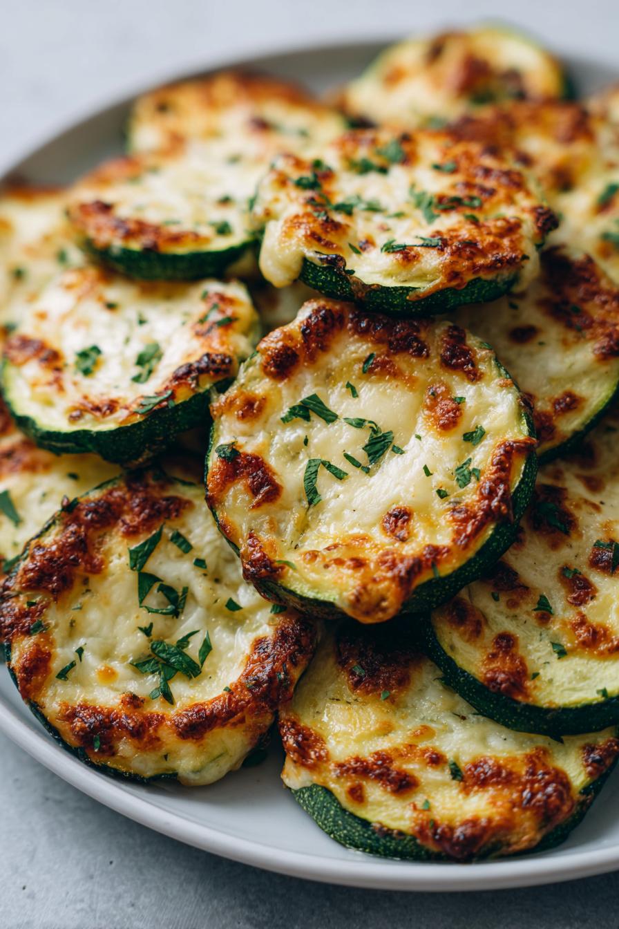 Gebackene Zucchini mit Käse – Schnelles vegetarisches Ofengericht - detail 2