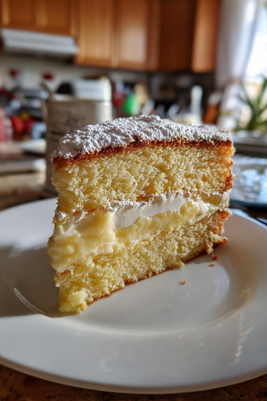 Italienisches Zitronencreme Kuchen Rezept: Sündhaft Lecker
