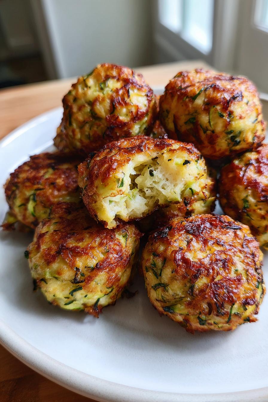 Knusprige Zucchini-Feta-Bällchen: 4 geniale Tipps