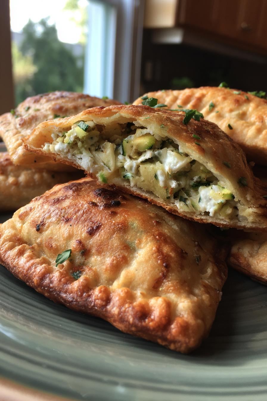 5 geniale Knusprige Zucchini Frischkäse Taschen – Unwiderstehlich