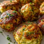 Vegetarische Zucchini Bällchen