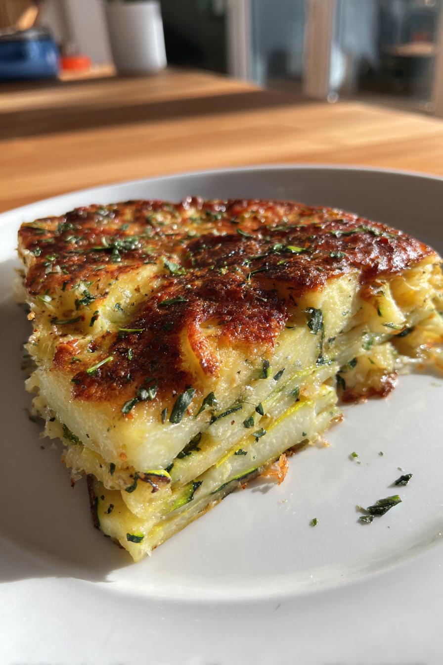 Zucchini Scarpaccia: 4 Zutaten für ein geniales Gericht