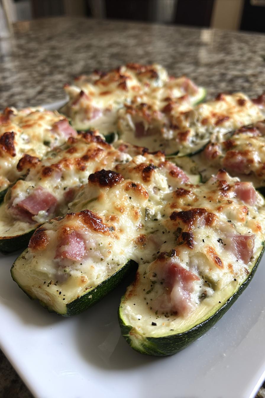 Sündhaft lecker: Zucchini-Schiffchen Rezept Verwöhnt
