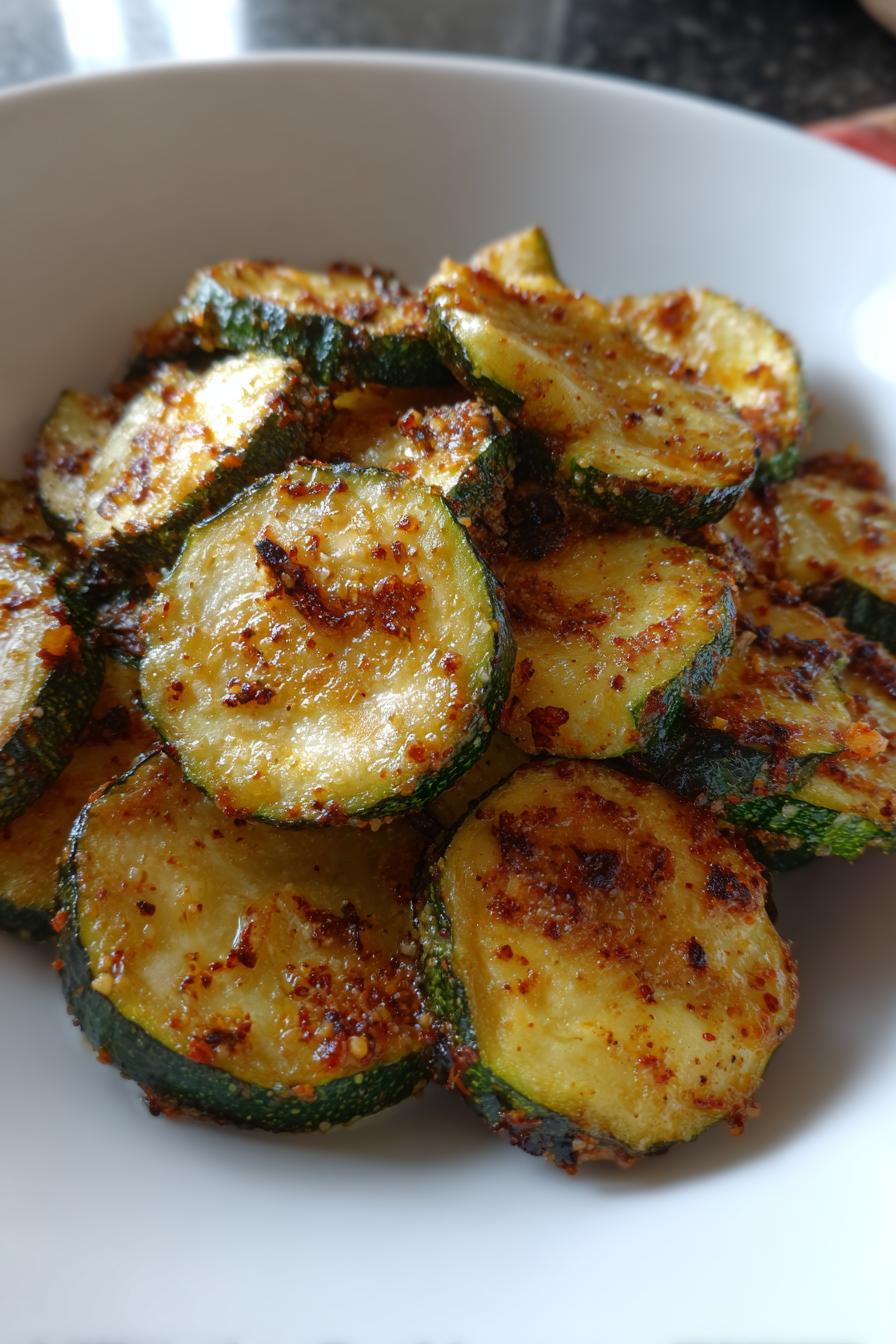 Zucchini in der Heißluftfritteuse - detail 1