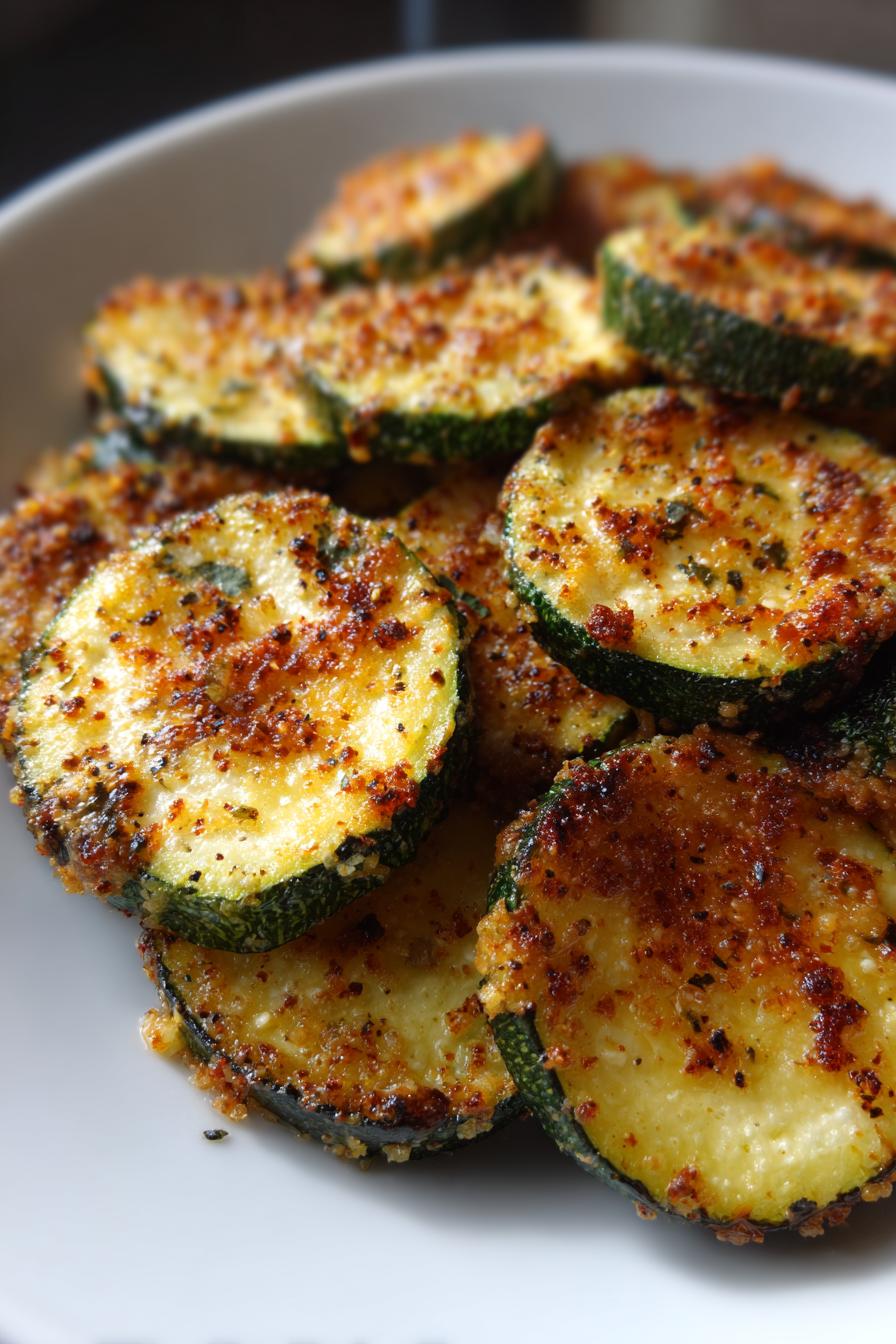 Zucchini in der Heißluftfritteuse - detail 2