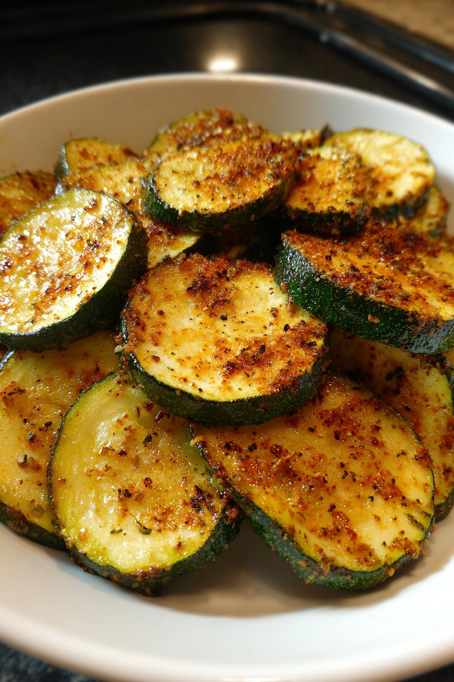 Zucchini in der Heißluftfritteuse - detail 3