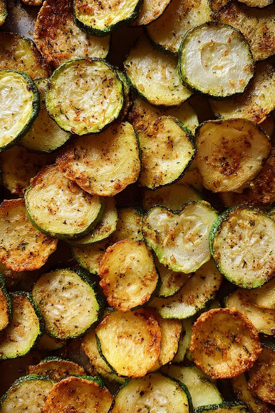 Unglaublich leckere Zucchinichips in nur 60 Minuten