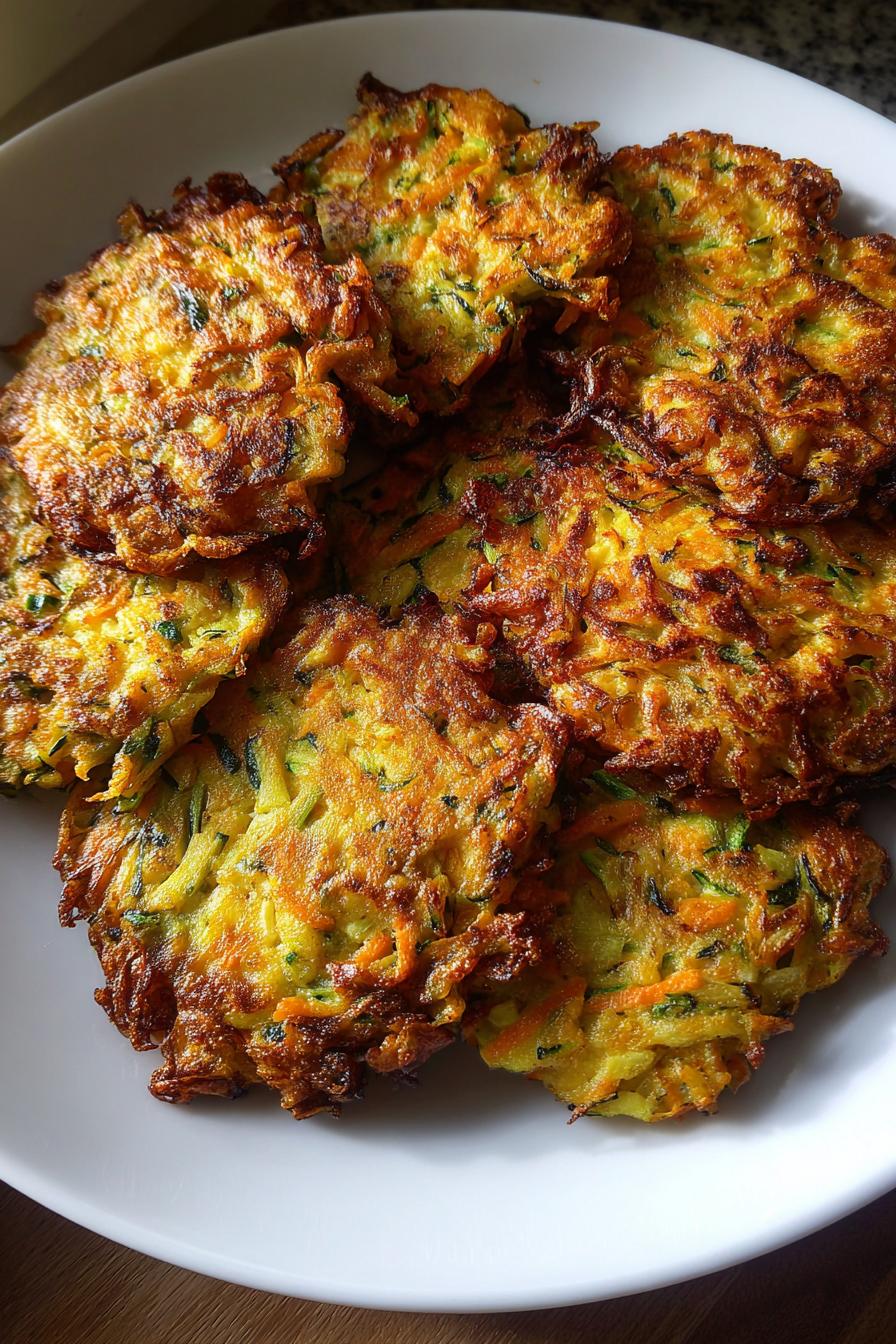 Airfryer-Gemüse-Puffer: Geniale 15 Minuten Glück