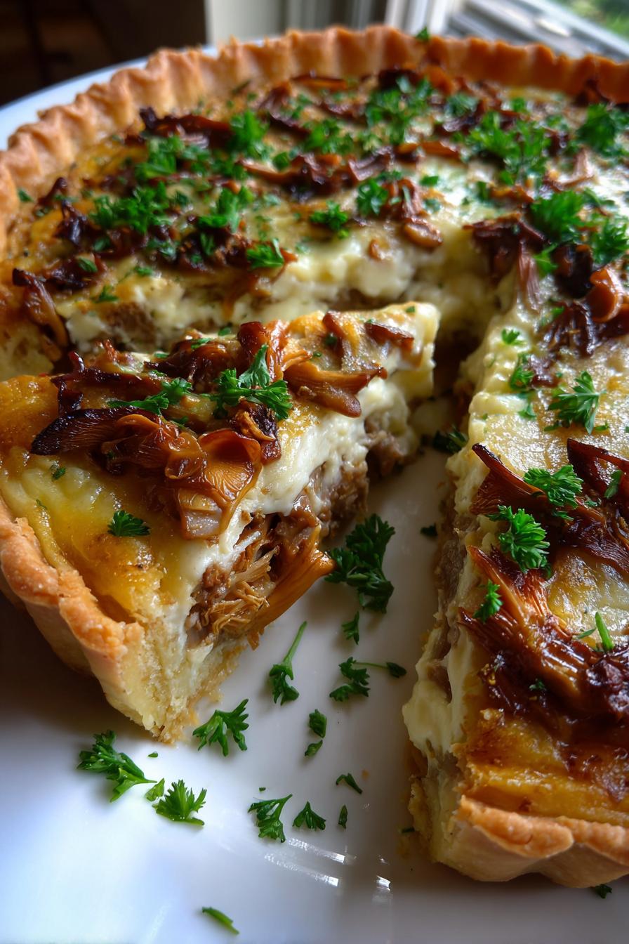 Herzhafte Pfifferling-Tarte - detail 1