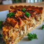 Herzhafte Pfifferling-Tarte