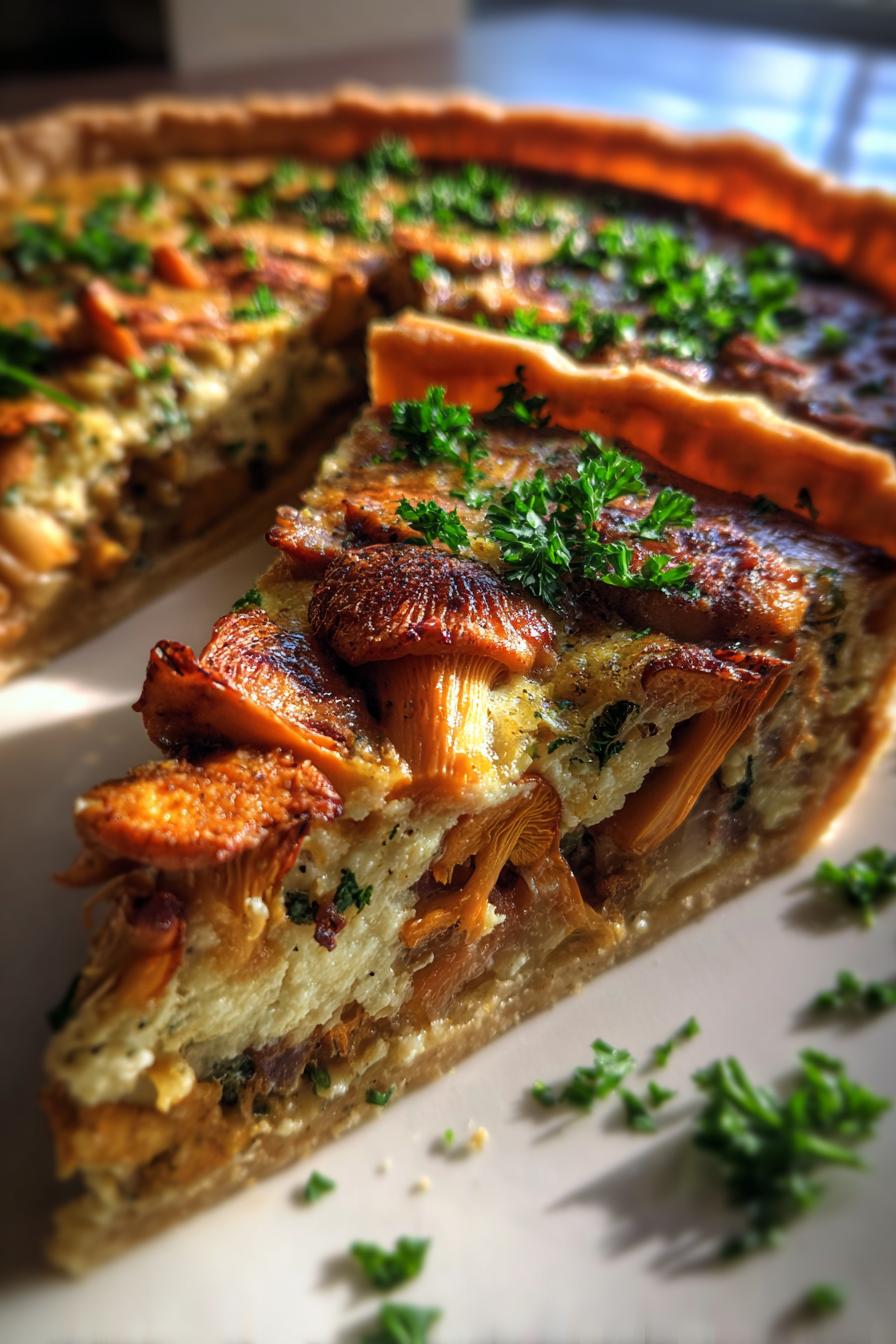 Herzhafte Pfifferling-Tarte - detail 2