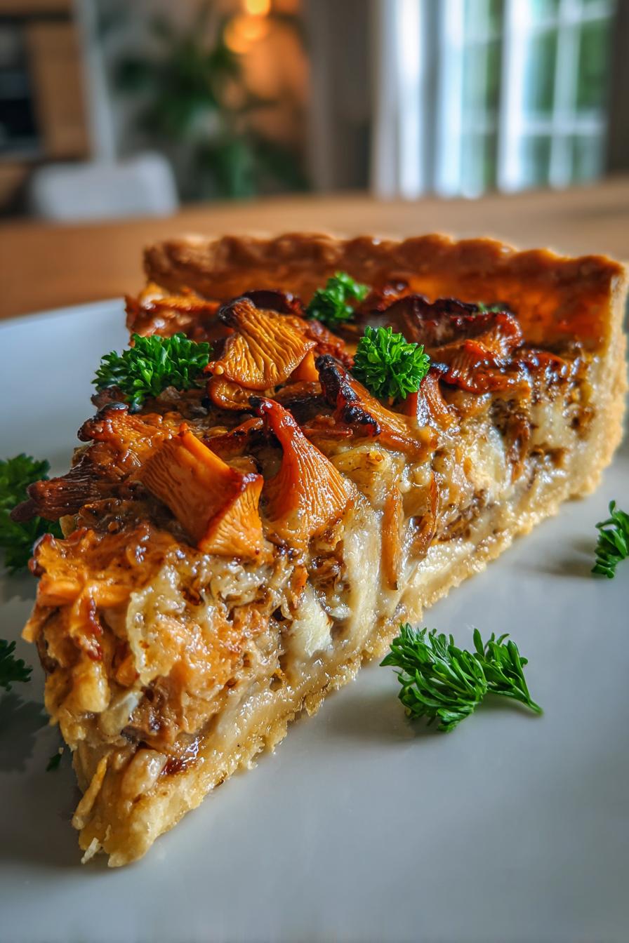 Verwöhnen mit Herzhafte Pfifferling-Tarte: 1 Geniestreich