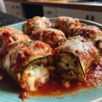 Köstliche Zucchini-Lasagne-Rollen für jeden Anlass
