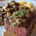 Rinderfilet mit Champignonsauce