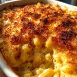 Überbackene Mac and Cheese