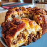 Tex Mex Zupfbrot mit Hackfleisch