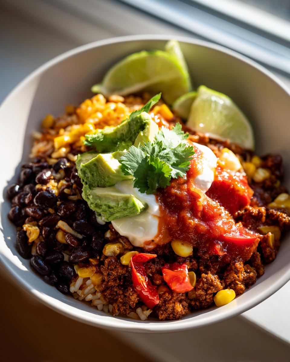 Einfache Chorizo Burrito Bowl für Zuhause - detail 1
