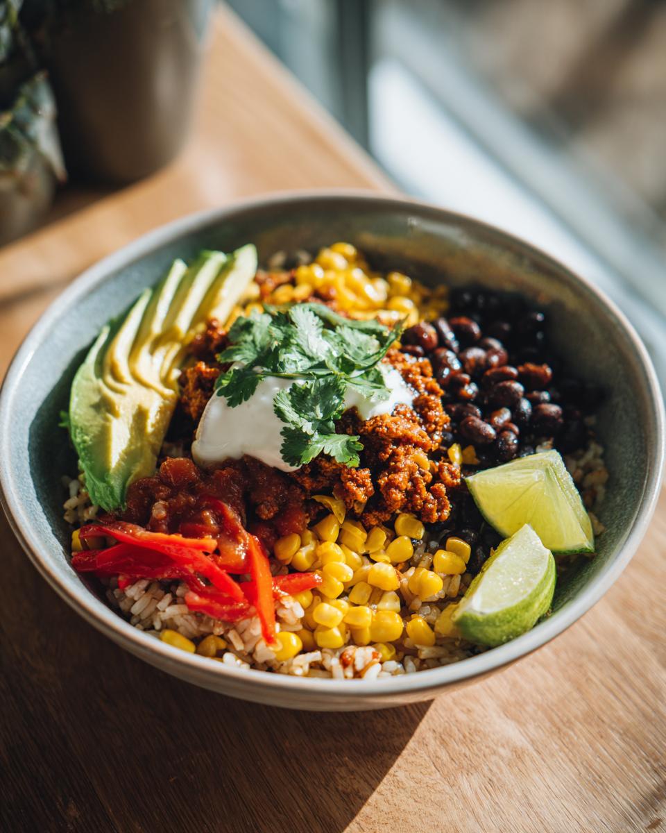 Einfache Chorizo Burrito Bowl für Zuhause - detail 2