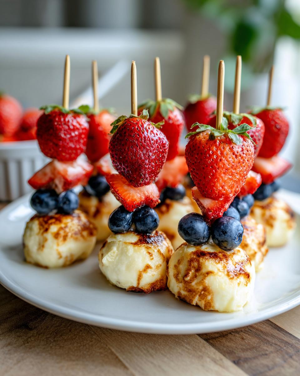 Mini Käsekuchen Spieße - detail 2