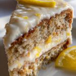 Zitronen Flocken Schnitte leicht