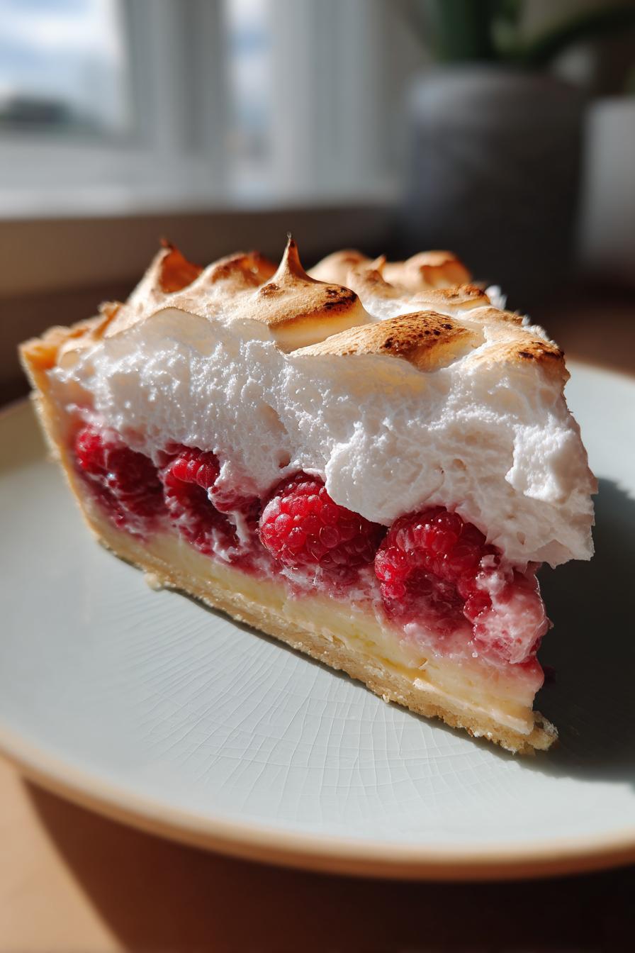 Zitronen Himbeer Baiser Tarte - detail 2