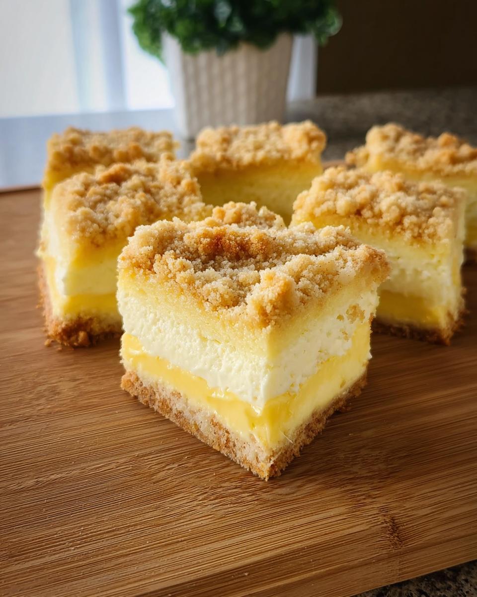 Puddingkuchen mit Streuseln vom Blech - detail 3