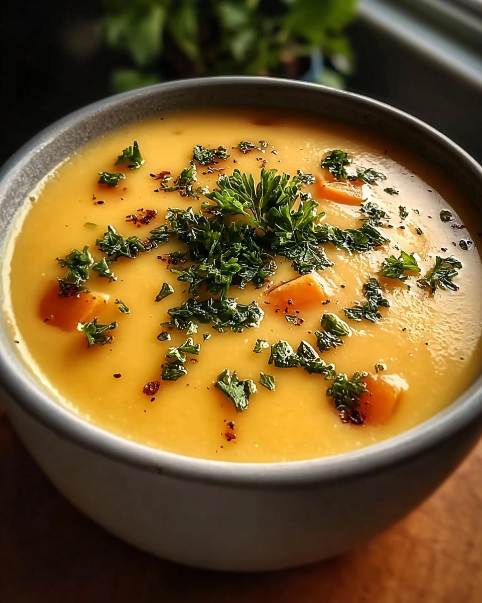 Samtige Möhren Kartoffel Suppe Rezept - detail 3