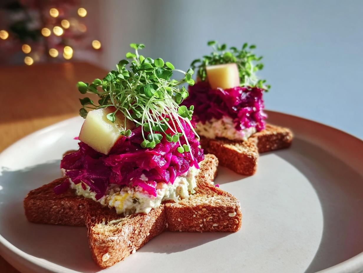 Vergiss Bitter! Weihnachtliches Käsetatar Rezept!